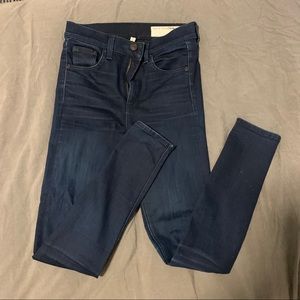 Rag & Bone high rise ankle skinny jeans